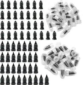 50PCS Tire Repair Rubber Nail, Vacuum Tire Repair Nail Fast Repair Tool Self-Service Tire Repair Rubber Nails for car, Motorcycle, Truck, ATV, Jeep, Tractor tire Puncture Repair (2 Sizes)