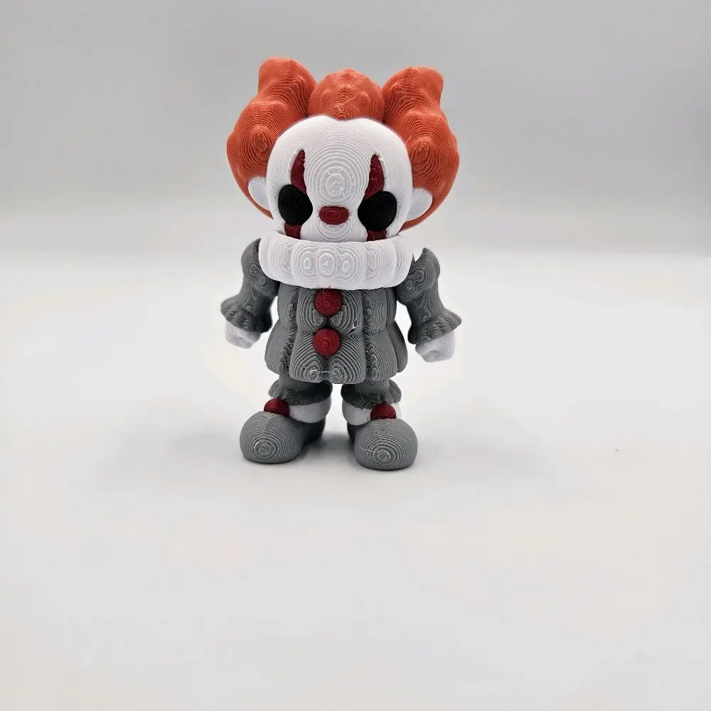 Sinister Dancing Clown Flexi Magnet – Modern Horror Inspired Decor