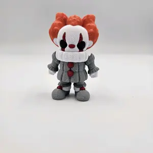 Sinister Dancing Clown Flexi Magnet – Modern Horror Inspired Decor