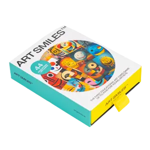 Art Smiles: Mom's Choice Award Winning Game. Fun & Educational for Kids at Home or On the Go. Perfect Gift for Families & Friends!