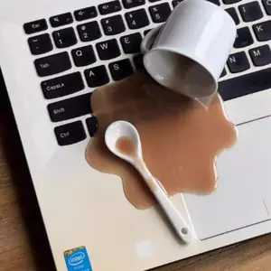 Creative Coffee Cup Phone Stand, Halloween Prank Prop, Office Fun Accessory, Humorous Design, Durable Holder, Novelty Gift, Cellphone