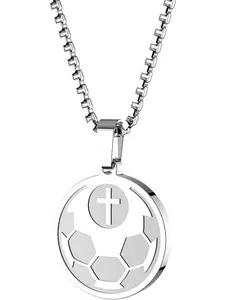 Personalized Inspiring Soccer Pendant Necklace, Personalized Statement Necklace, Sports Gifts Christmas Mother's Day birthday gifts for Men Teens Boy Girl,Coach or teammate gift.: Clothing, Shoes & Jewelry