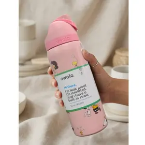 Owala FreeSip x Snpy Stainless Steel Bottle 32oz – Leakproof, BPA-Free, Vacuum Insulated, Perfect Hydration Companion for Active Lifestyle