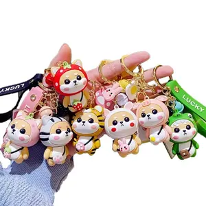 Shiba Inu Car Keychain for Women – Cute Dog Key Ring Accessory for Car Keys, Stylish Gift Idea That Adds Charm to Daily Routine