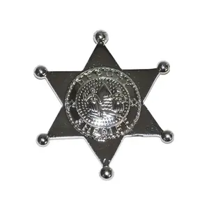 Silver Sheriff Badge