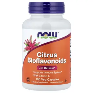 NOW Foods Citrus Bioflavonoids, 100 Veg Capsules