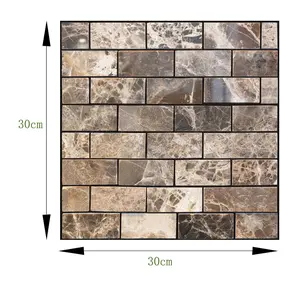2026 new style 3D tile stickers, anti-collision stickers, PVC wall stickers