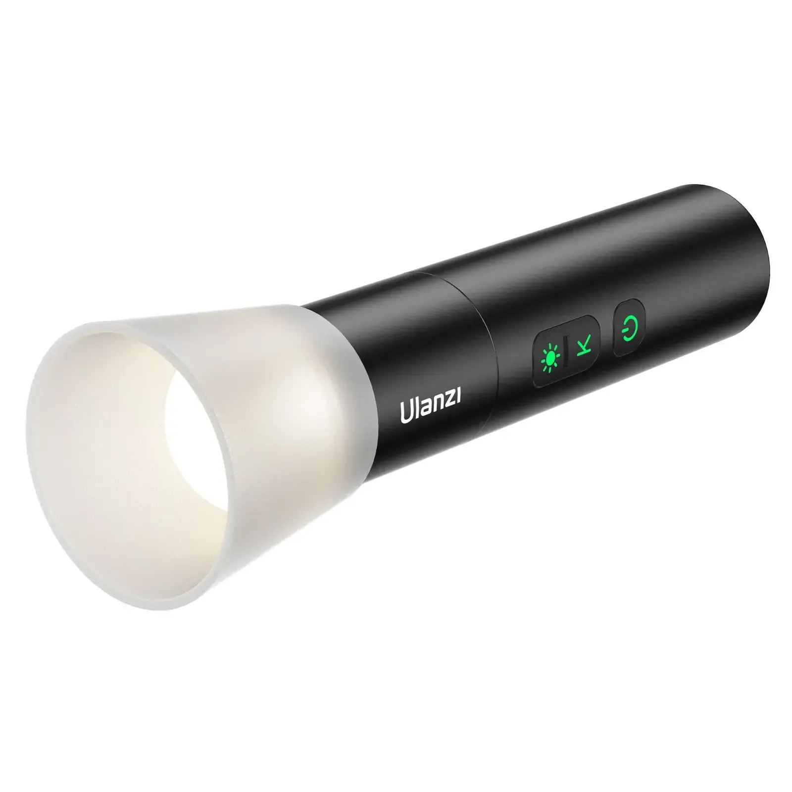 ULANZI LED Photography Flashlight LM07 w 1/4" Thread, Handheld Videography Light Spotlight 2000K-5500K-8000K Bi-Color Zoomable 2000mAh Rechargeable Portable Video Light for Camera Tripod Stand Cage
