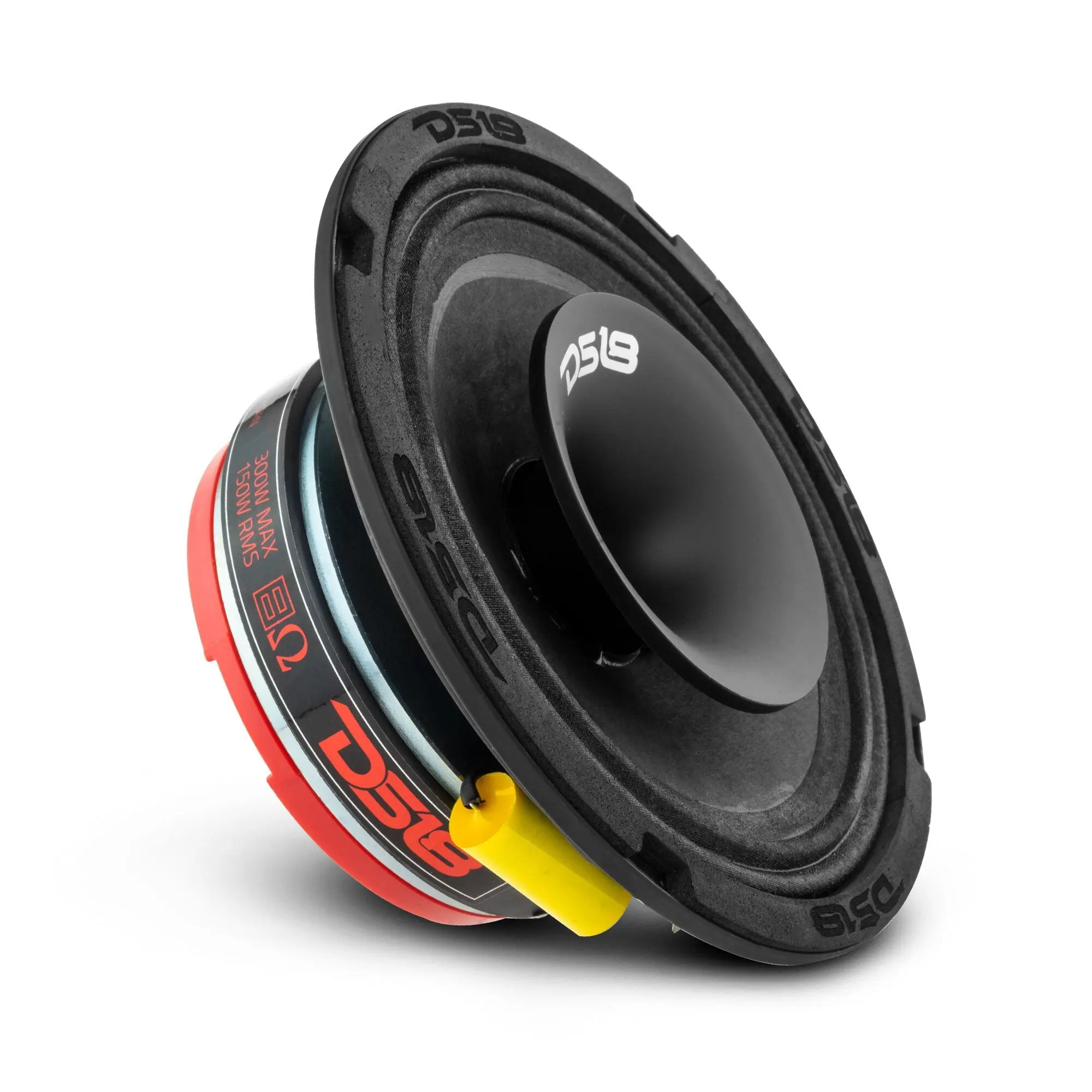 DS18 PRO-HY6MSL 6.5" Mid-Range Shadow Slim Loudspeaker with Built-in Driver 300 Watts 8-Ohms DS18 PRO-HY6MSL 6.5" Mid-Range Shadow Slim Loudspeaker with Built-in Driver 300 Watts 8-Ohms