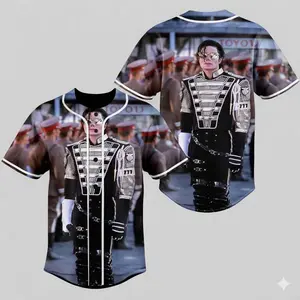 Michael Jackson Baseball Jersey – King of Pop Fan Gift – Unisex Streetwear, Gift for Fans