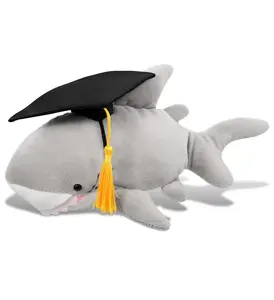 PLUSH GRADUATION - 6" PLUSH - SHARK