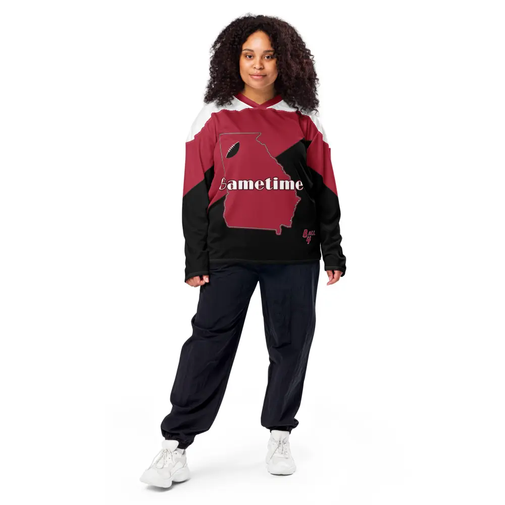 Atlanta Professional Football Merchandise-Gametime-Recycled hockey fan jersey