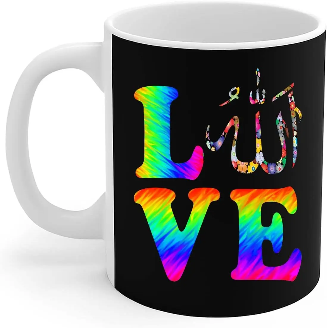Ramadan Mug Colorful Love Allah Muslim Islamic Religious Gift Coffee Mug 11oz