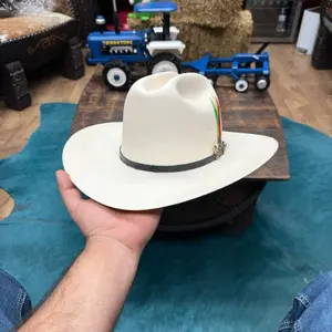 STONE 1000X EL GALLO TELAR short crown sombrero