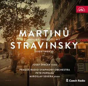 Josef Spacek - Bohuslav Martinu: Violin Concertos; Stravinsky: Divertimento  [COMPACT DISC - CD]