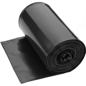 Kitchen Trash Bags 13 Gallon, 20 Counts, Flag Garbage Bags with No Flaps and No Ties, 60cm*80cm, 16.8g/pcs, Unscented, Black