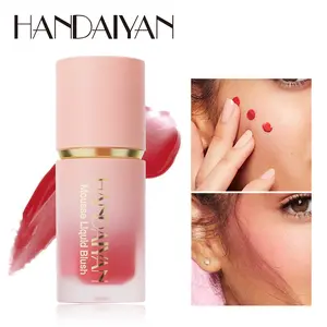 Handaiyan Liquid Blush Highlighter Natural Finish Easy Application Matte Liquid Blush Makeup for Any Skin Tone Single Pack