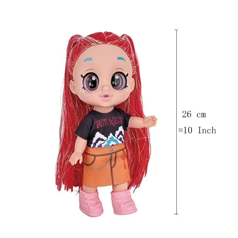 Hot Witch Hunting Team Rumi Human Shaped Doll 5D Eyes Fat Boy Witch Hunting Team with Music Vinyl Doll Christmas Children's Gift