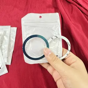 Universal Magnetic Ring Adapter for Phone Case – Adhesive Metal Ring for Samsung, Android & iPhone Grip Stand