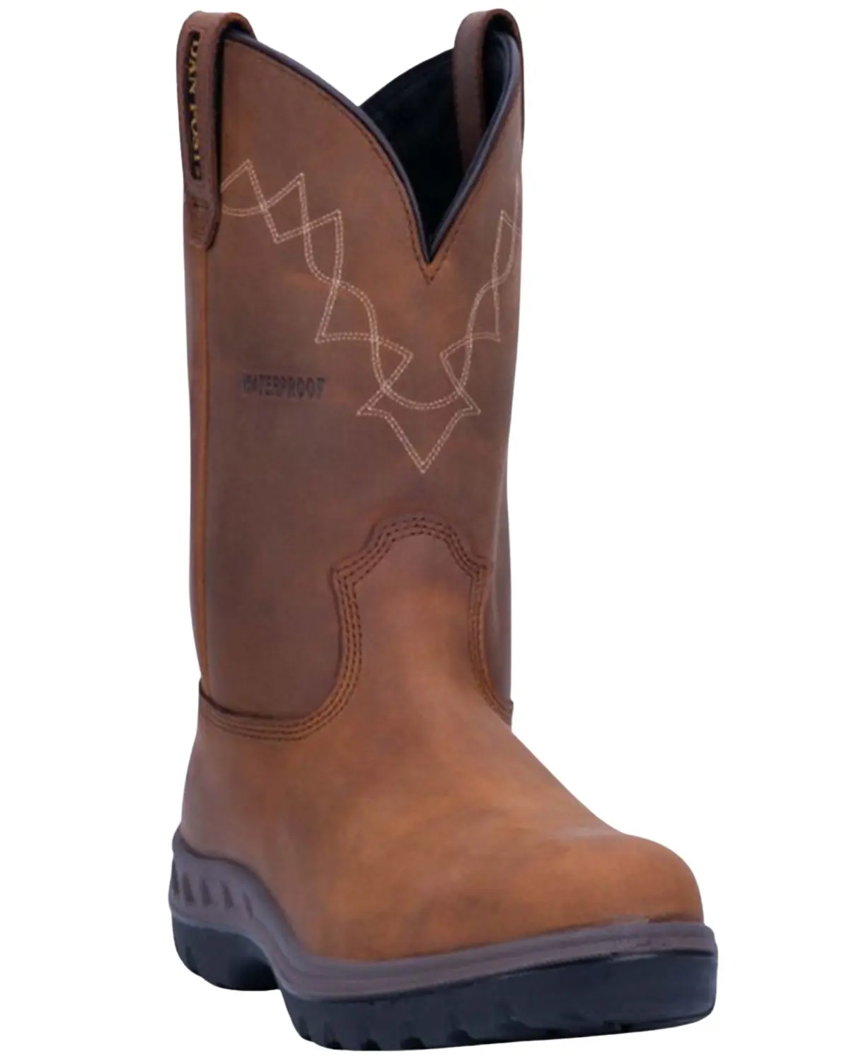 Dan Post Men's Men'S  Waterproof Western Work Boot Soft Toe - Dp62504