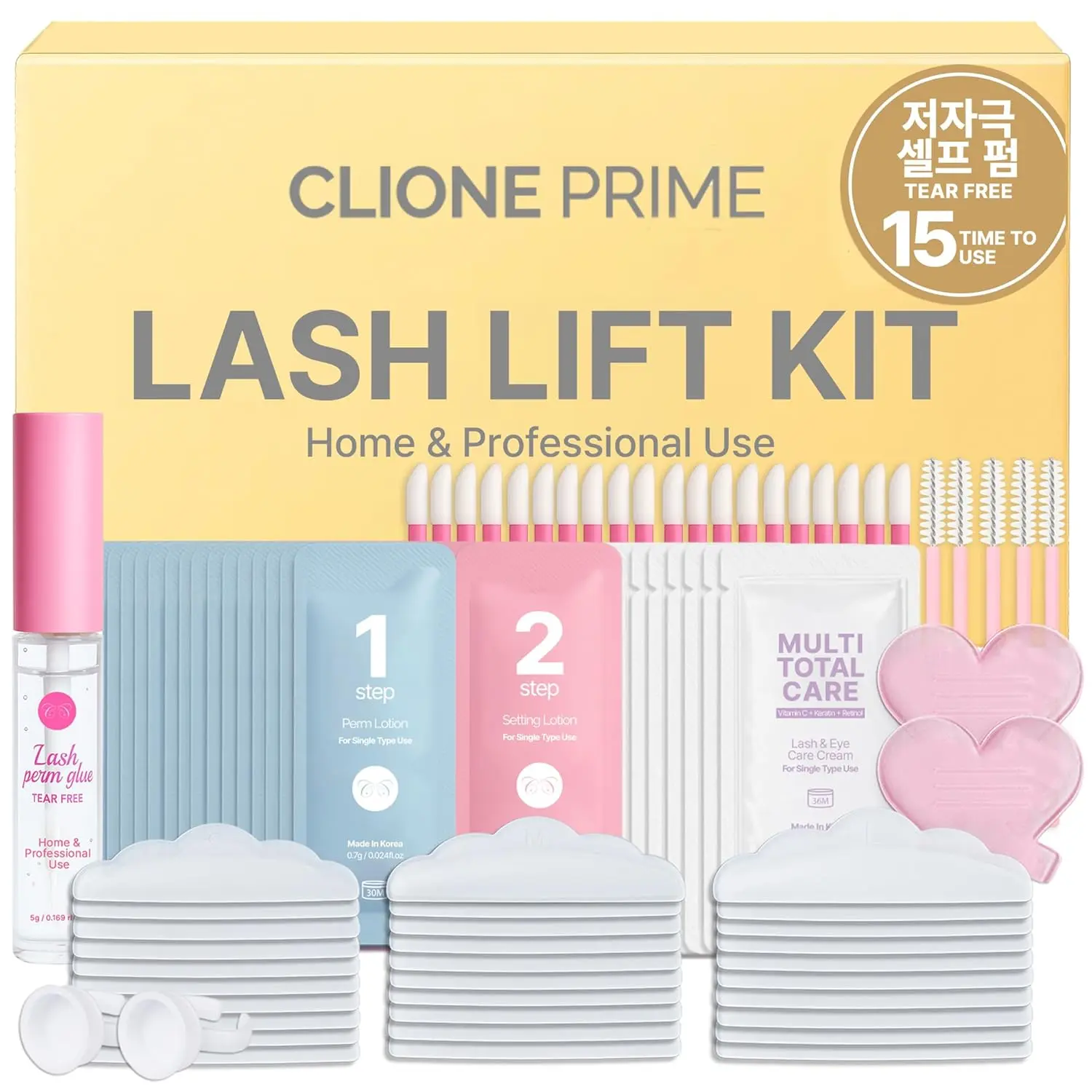 Style Lash Lift Kit Eyebrow Lamination Eyelash Perm Kit All-in-One Eyelash Extension Tool Set