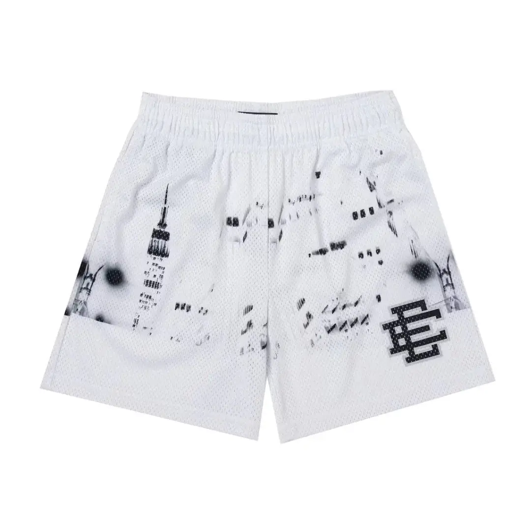 EE Shorts - EE Basic Short White Skyline