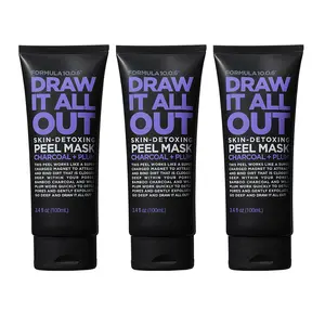FORMULA 10.0.6 Draw It All out Skin Detoxing Peel Mask 3pack