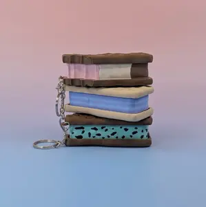Ice Cream Sandwich Clicker Keychain