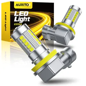 LED Fog Light Bulbs H8 H16 H11 H10 9006 Fog Light Bulb White Golden Yellow 6500K High Power DRL Lamps