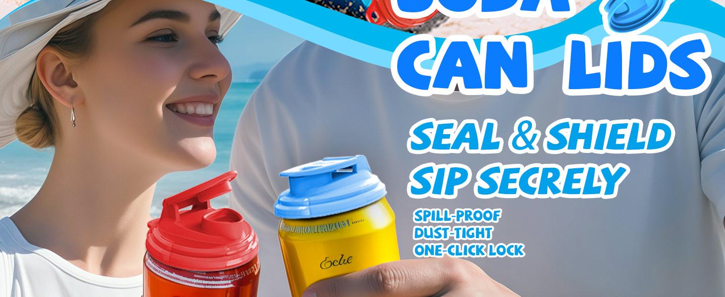 6-Pack Reusable BPA-Free Polypropylene Plastic Lids - PE Plastic, Seal Tight, Universal Fit for 202/206 Cans, Dustproof Splash Guards, Reusable Drinkware Covers, Drink Protector for Daily Use & BBQs, Keeps Drinks Fresh 6-Pack Reusable BPA-Free Polypropylene Plastic Lids - PE Plastic, Seal Tight, Universal Fit for 202/206 Cans, Dustproof Splash Guards, Reusable Drinkware Covers, Drink Protector for Daily Use & BBQs, Keeps Drinks Fresh