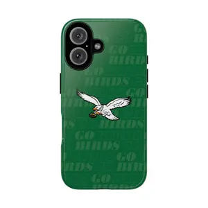 Go Eagles Football Phone Case , eagle football phone case , Compatible with Samsung S25 S24 S23 S22 S21 NOTE20 Ultra iPhone 17 Air 16 15 14 13 12 11 – Shockproof, Slim Fit, Scratch-Resistant, Game Day Design for Team Spirit Fans
