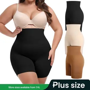 【Plus Size】Shapewear for Women - High-Waisted Shapewear Tummy Control Shorts, Faja Body Shaper, Womenswear Underwear for Women, Plus Size Shapewear Clothing