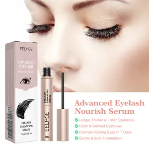 EELHOE Lash Liquid — Natural, Streak-Free Curling & Lengthening, Dark Black & Voluminous, Nourishing Care for Beautiful Lashes