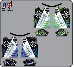 JnL Abstract Grunge Customizable Dart jersey