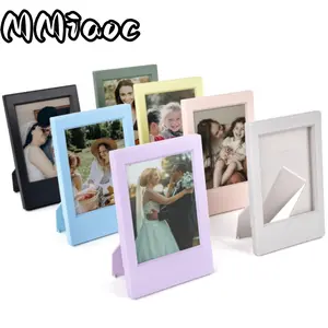 7 Pcs 2x3 Mini Photo Frames Set with Clear Protective Film- Desk Stand Up Display Small Size Picture Frames for Fuji Instax  Mini EVO/13/12/11/Liplay/SE/Link 3/41/40/99/90/7+Photo 3-Inch Films - Home Improvement.