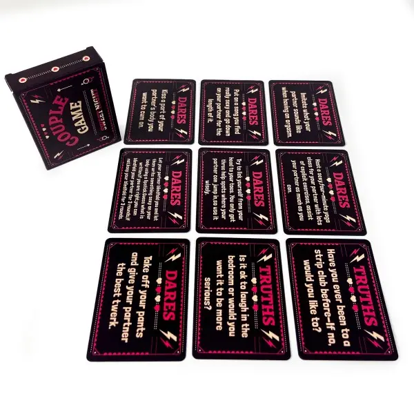 50 Conversation Cards Suitable for Couples, Adults, and Teenagers - a Two Player Game for Unforgettable Date Nights and Game Nights Suitable for 2 or more players