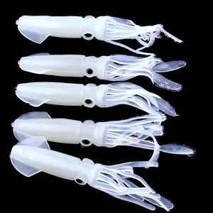 5pcs/set Bionic Squid Bait Artificial Sea Fishing Lure Outdoor Fishing Accessories