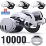 ESYWEN Rechargeable 10000mAh Cells Wearable Elite Strap for Meta Quest 2-3-3S, Magnetic Wireless VR Headband with Rotating Dial, 45° Flip-Up Hinge, Removable TPU Back Cushion, Washable Pads, USB-A, 2nd & 3rd Gen Connectors, Extra 3-4H Wireless Freedom