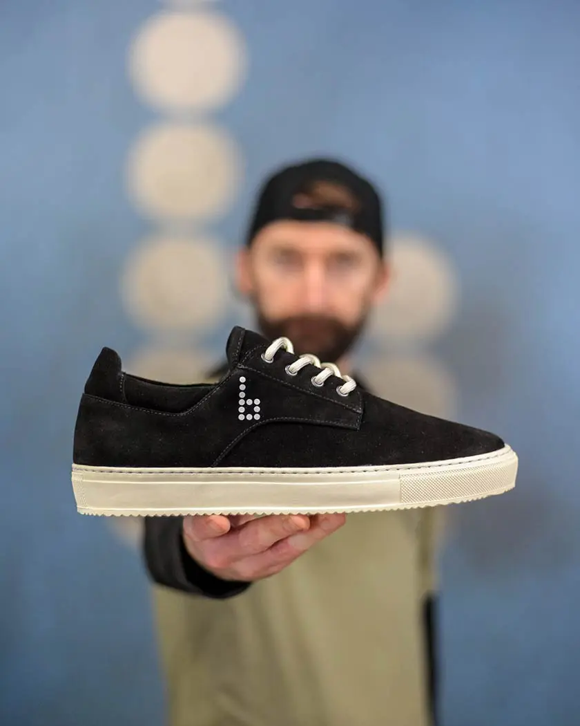 Classic Men's Skate Shoes in Spanish Suede - Aaron Kyro Pro Training Sneaker with Durable Cupsole Construction, Lace-Up, Sports Shoes, Rubber Sole, Toepiece Grip, Skating Gear, Footwear, Trainer, Closed, Casual, Athletic, Kyro Designed, Foam Padded, Skati