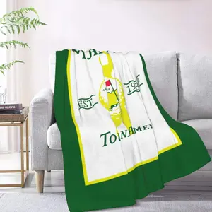 Golf Blanket Soft Flannel Blanket, Fun Gift for Golf Lovers, Suitable for Bed Sofa Bedroom Living Room Office Car Camping Decoration Air Conditioner Cover Blanket
