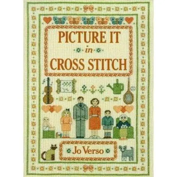 USED-Picture It in Cross-Stitch by Jo Verso (Hardcover)