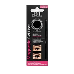 Ardell Magnetic Waterproof Gel Eyeliner - Cosmetic Longwear Makeup Eyeliner, Beginner-Friendly for Beauty & Personal Care
