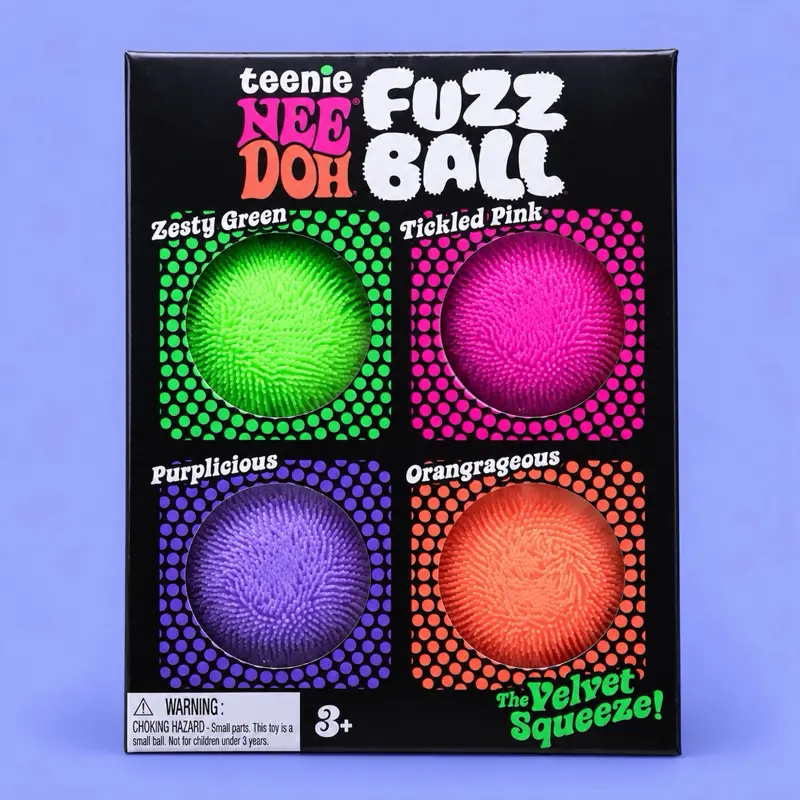 Nee Doh Teenie FuzzBall - Collectible