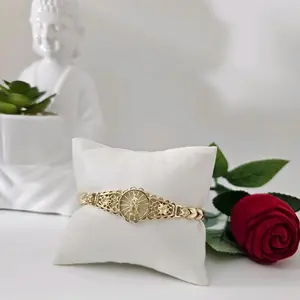 Valdiviajewery #1844 High Quality 14k Gold Plated Bracelet