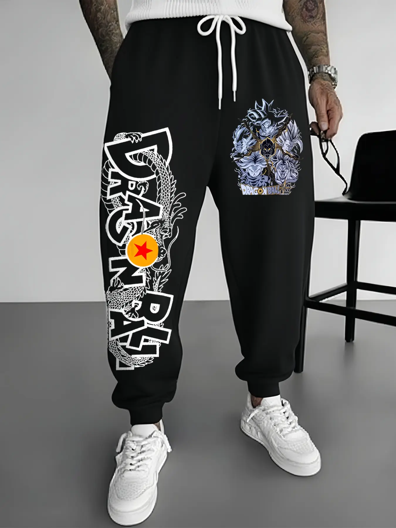 Men's Joggers Pants with Deep Pockets, Women's Stylish Skinny Jogger Pants with Drawstring Waist, High Quality Fitness & Casual Streetwear, Sweat Pant Print
