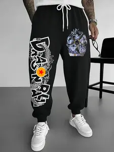 Men's Joggers Pants with Deep Pockets, Women's Stylish Skinny Jogger Pants with Drawstring Waist, High Quality Fitness & Casual Streetwear, Sweat Pant Print