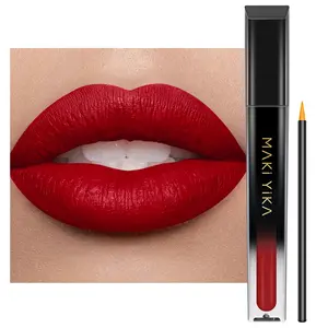 Red Lipstick for Women Color Stay Long Lasting Lipsticks No Smudge Matte Liquid Lipstick Transferproof Cruelty-Free Lip Color for Mother's Day,MVP-RED
