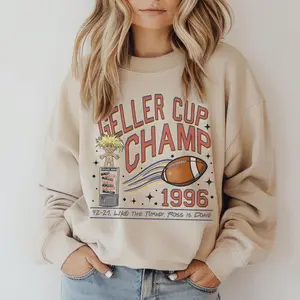 Geller Bowl Friendsgiving Shirt, Friends Sweatshirt, Geller Cup, Friends Thanksgiving Sweatshirt, Ross Rachel Monica Chandler Phoebe Hoodie Crewneck Womenswear Black Check