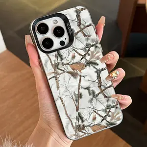 Camo Pattern Phone Case, Fashion Phone Protective Cover, Phone Accessories Compatible with iPhone XR 11 12 13 14 15 16 Series, Casing, Protection