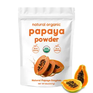 WACACEE Organic Guava Powder – Fresh Fruit Low-Temperature Extraction Instant Fruit Powder Rich in Vitamins A & C No Additives Ready-to-Drink Fruit & Vegetable Mix Versatile Fruit Powder for Baking Desserts